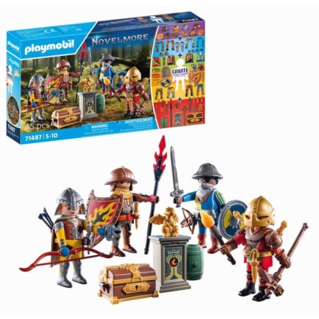 Playmobil-CREEAZA PROPRIA FIGURINA CAVALERII NOVELMORE Playmobil - 1